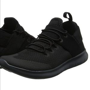 COPY - Black Nike Free Run Slip On